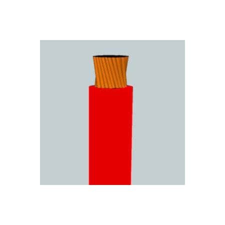 Southwire SGT Battery Cable, 2 AWG, 1C, Unshielded, PVC Insulated, Red, Sold by the FT 105C-2B133-32-1